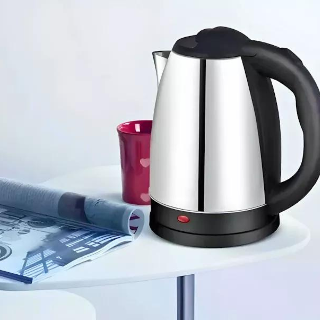 Chaleira Elétrica Inox 1,8L com Desligamento – 127V