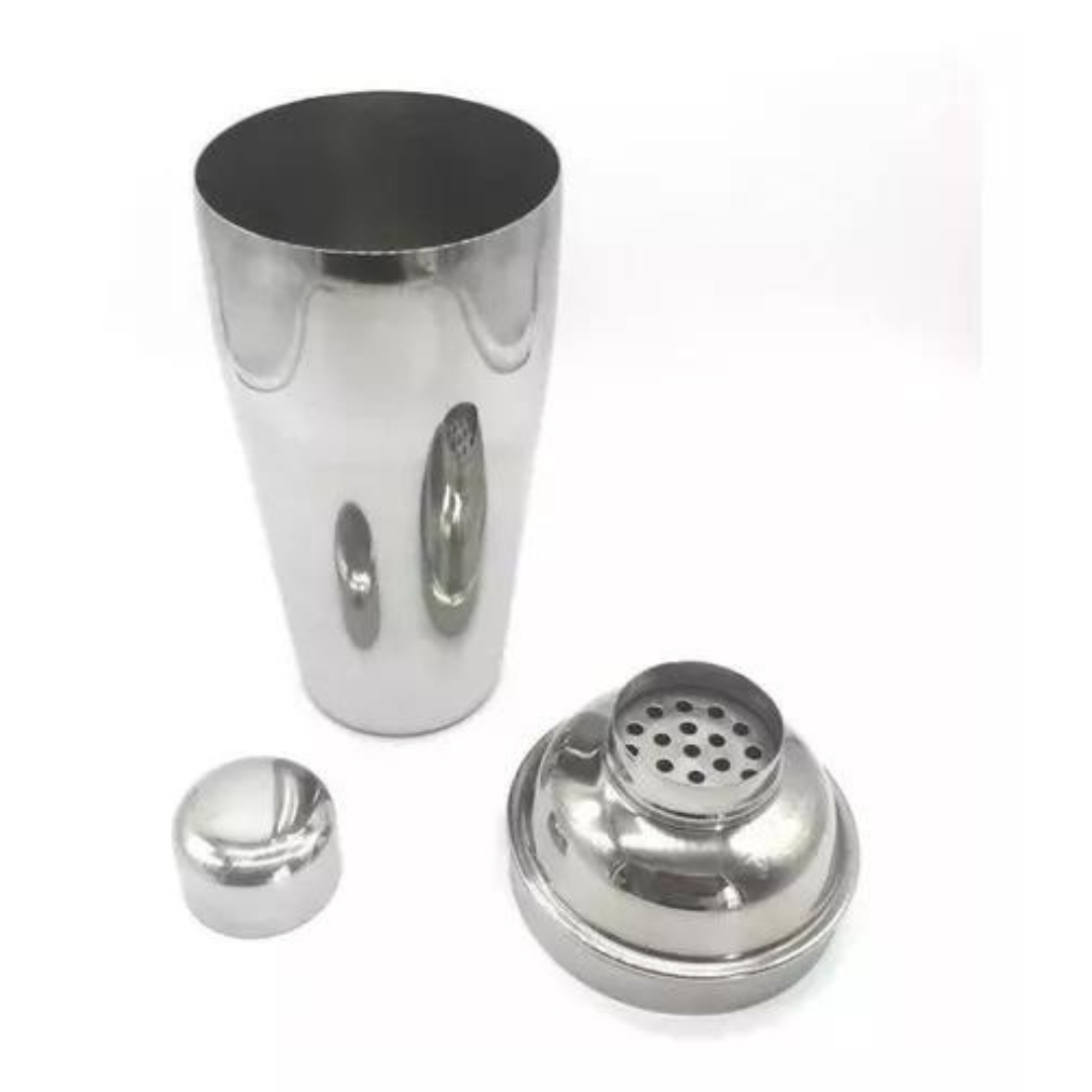 Coqueteleira Inox 750ml com Dosador – Linha Luxo