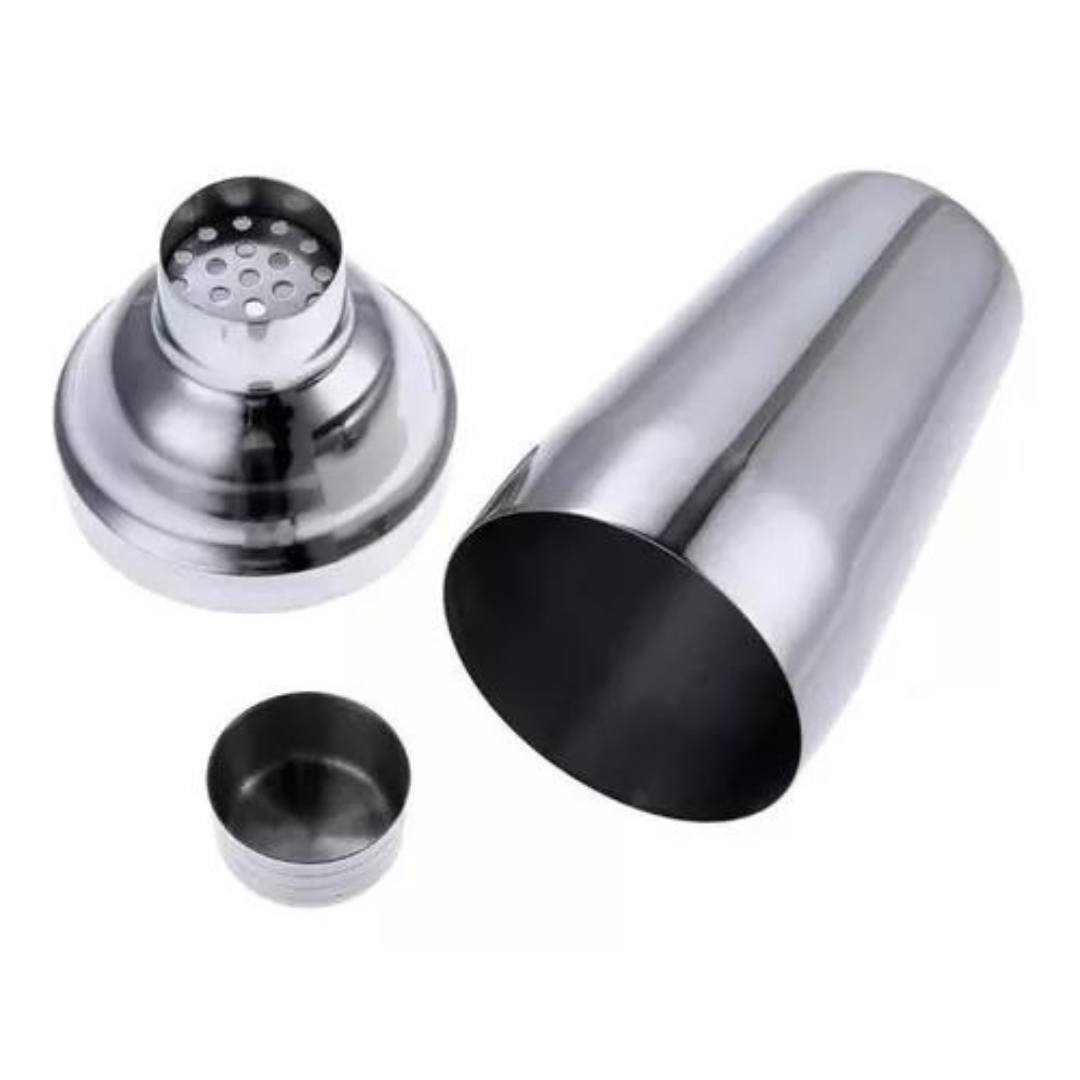 Coqueteleira Inox 750ml com Dosador – Linha Luxo