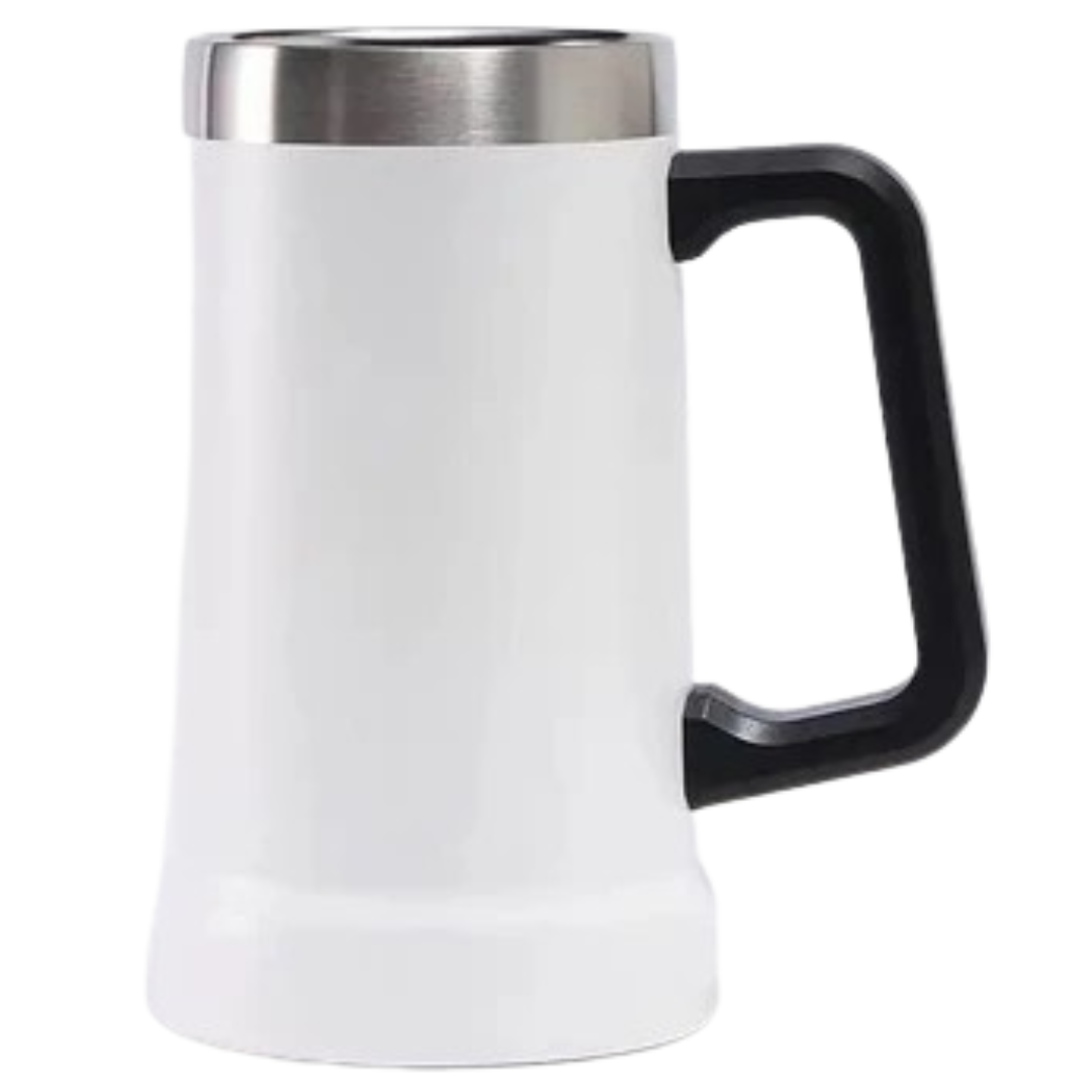 Caneca Térmica De Cerveja 709ml Branco