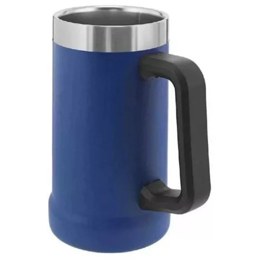 Caneca Térmica Inox para Cerveja – 709 ml – Parede Dupla e Isolamento a Vácuo