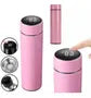 Garrafa Térmica Led com Termômetro(Normal)- Rosa