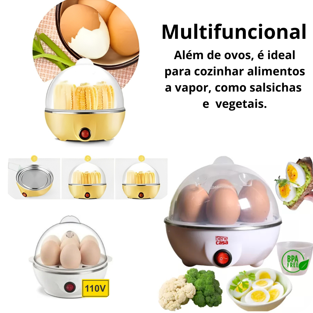Cozedor de Ovos Elétrico Egg Cooker 110V