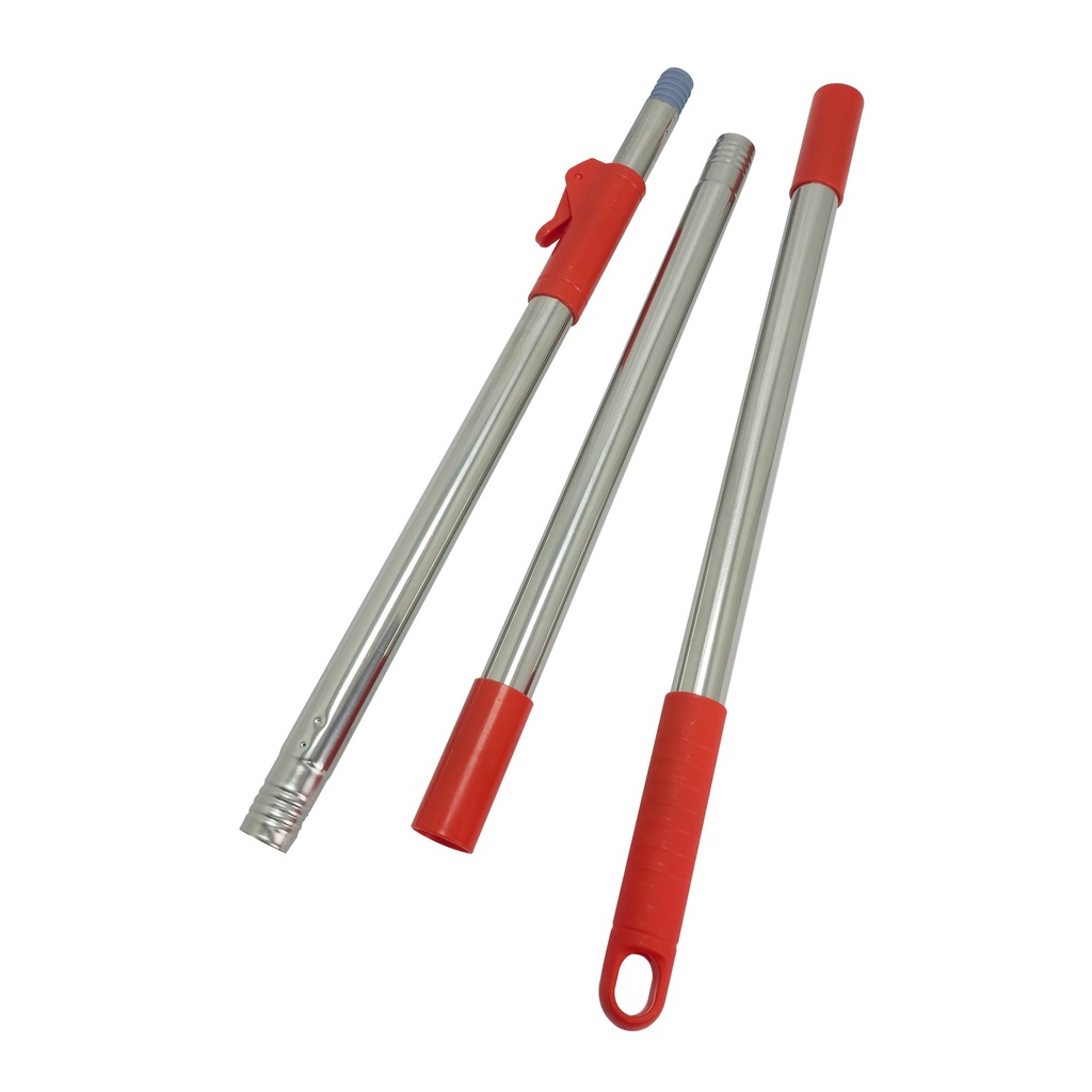 Mop Giratório 360° Inox Kaza Clean 9L - Vermelho