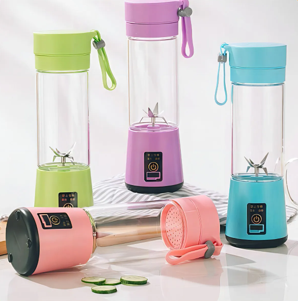 Mini Liquidificador Portátil USB – Recarregável 380ml