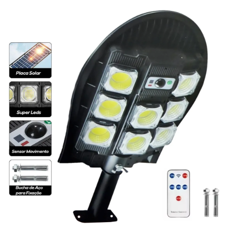 Luminária Externa Led Solar