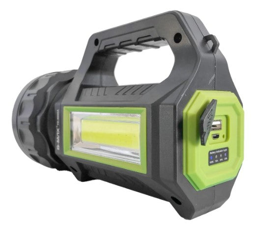 Holofote Recarregável Portátil com LED de Alta Intensidade