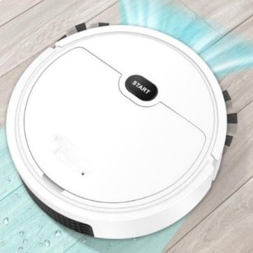Robô Aspirador Recarregável 110v com Sensor