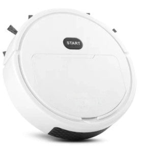 Robô Aspirador Recarregável 110v com Sensor