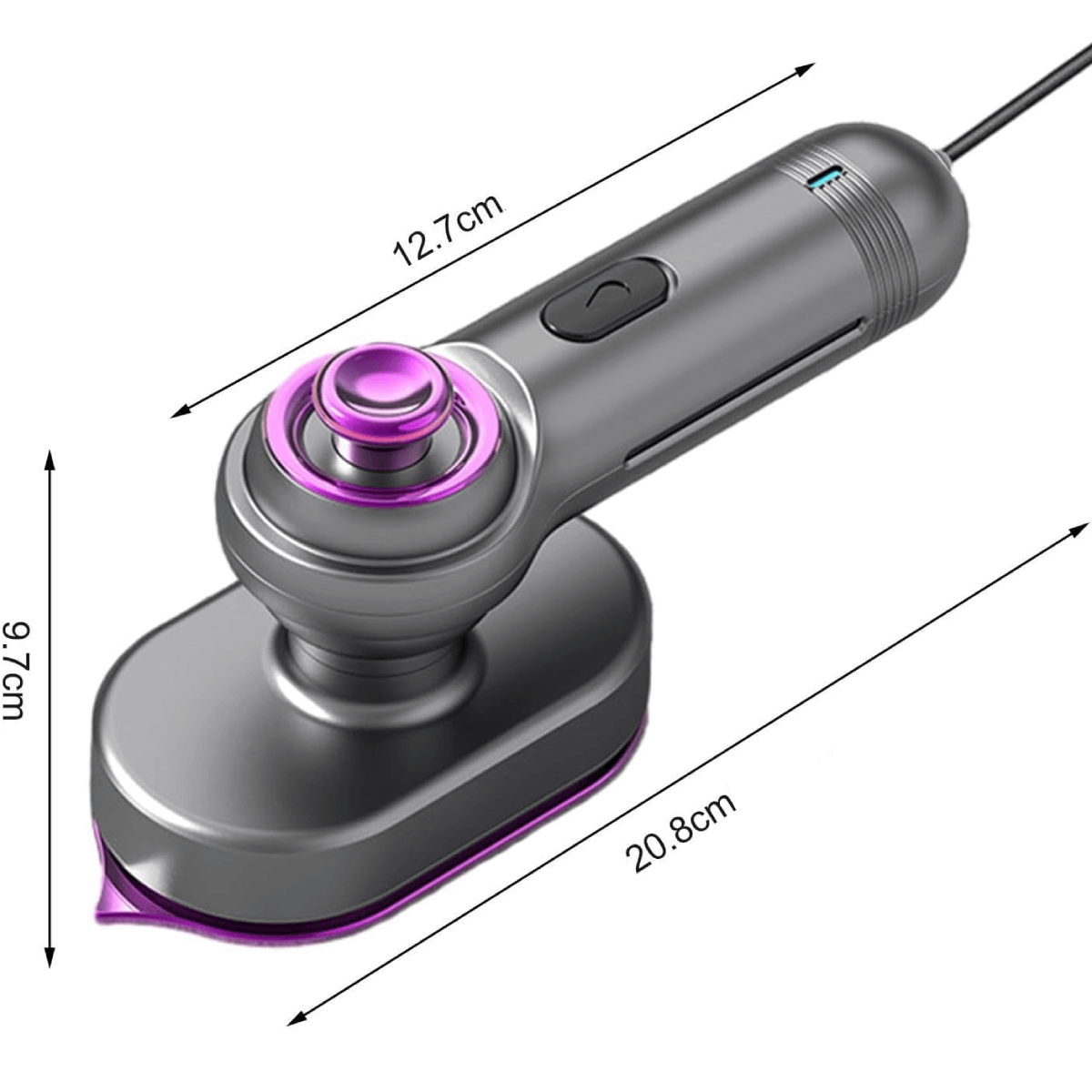 Mini Ferro de Passar Portátil a Vapor Bivolt | Cores sortidas