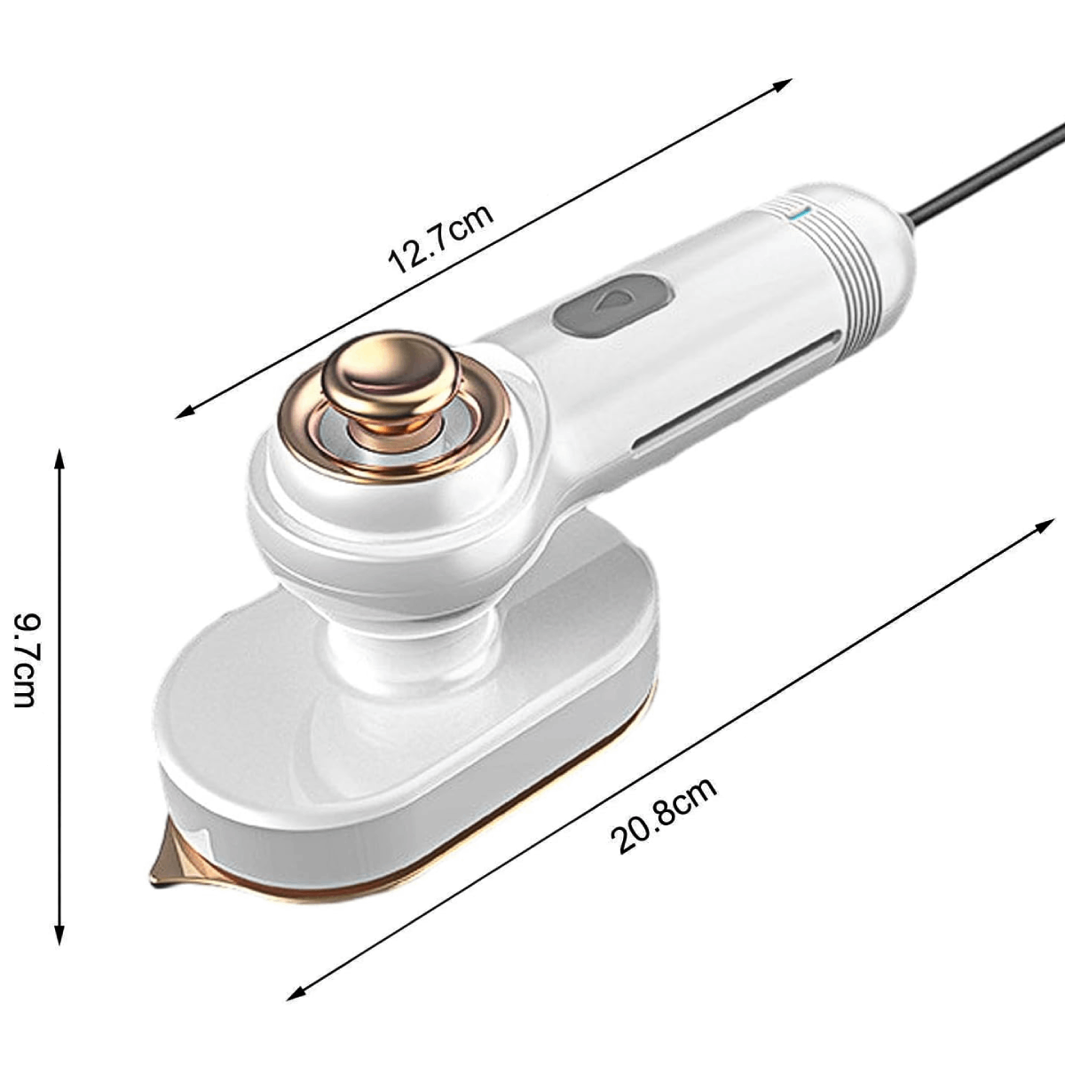 Mini Ferro de Passar Portátil a Vapor Bivolt | Cores sortidas