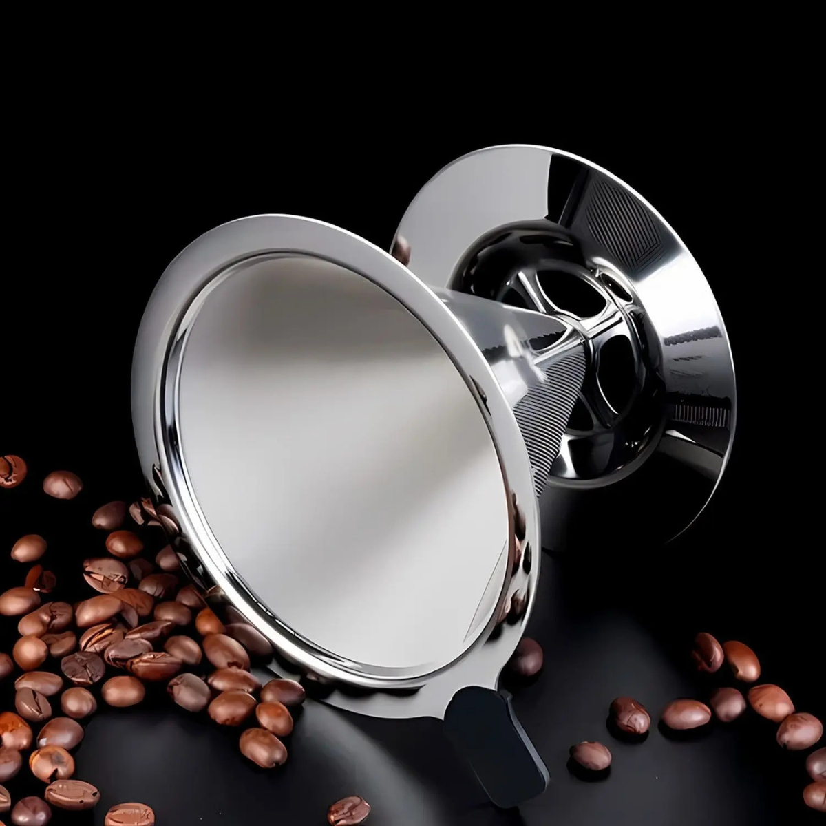 Coador de Café Aço Inox Permanente – Reutilizável e Ecológico