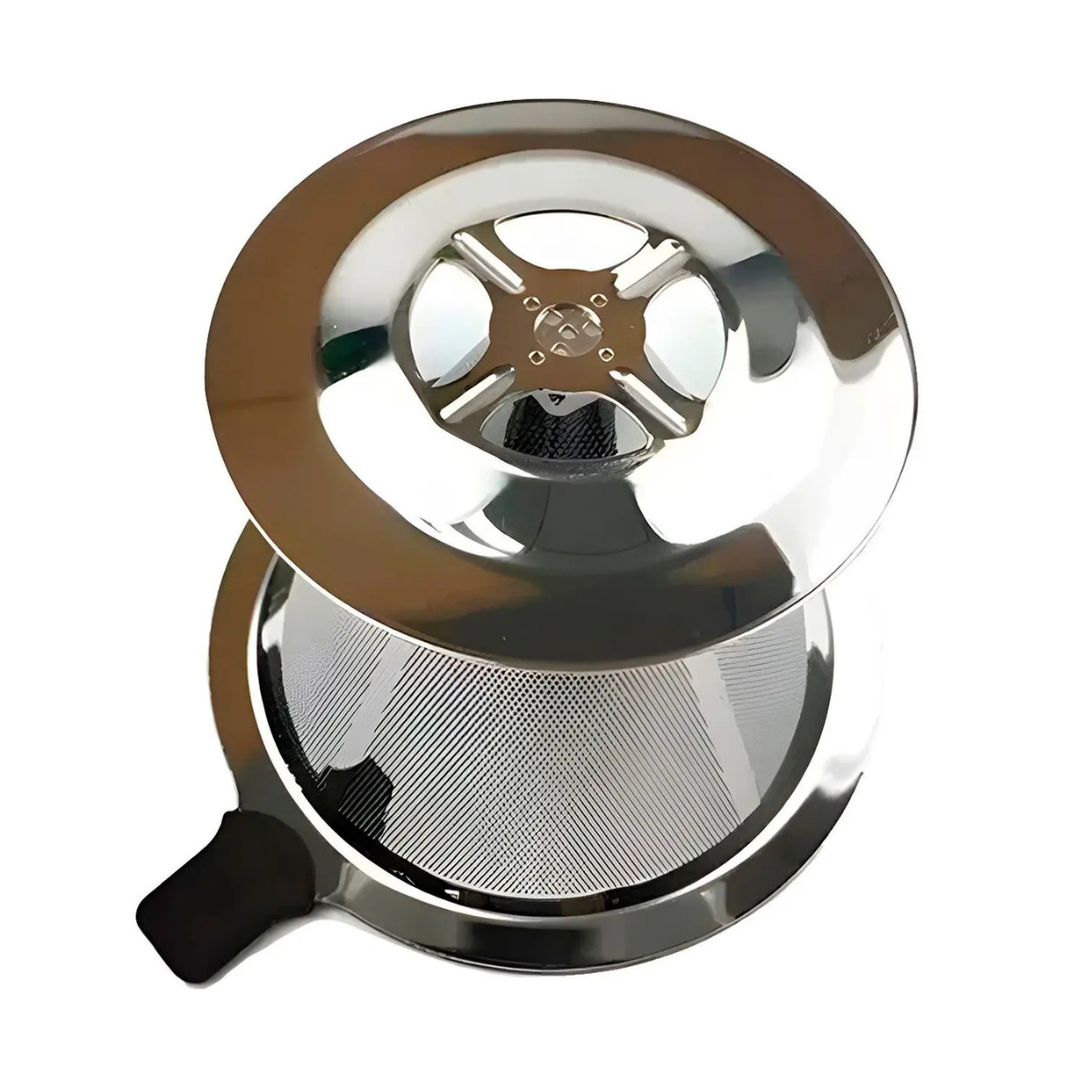 Coador de Café Aço Inox Permanente – Reutilizável e Ecológico