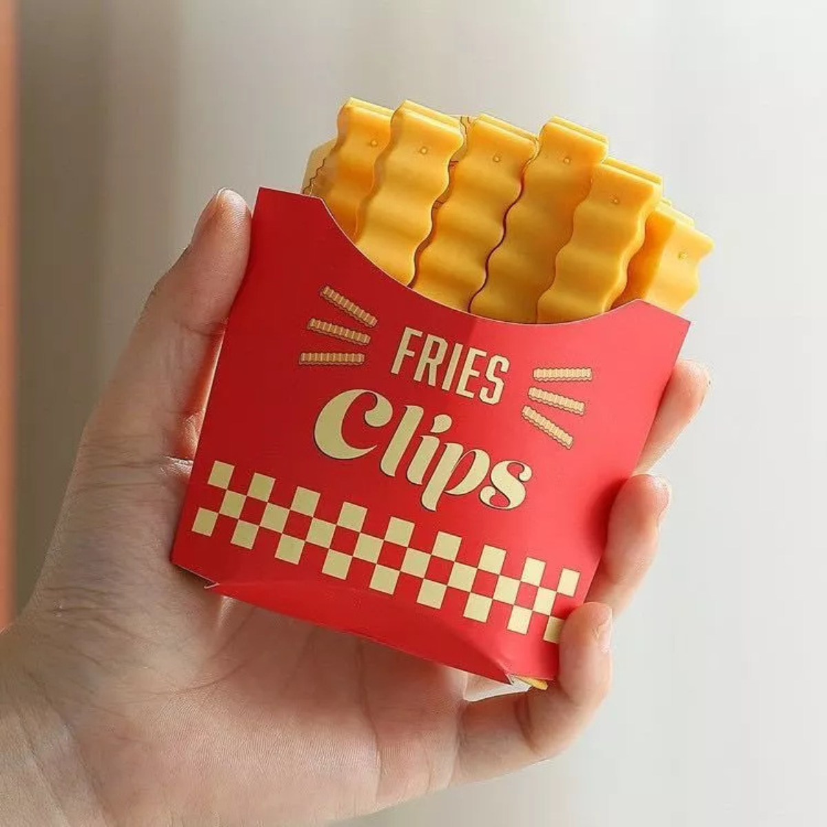 Prendedores de Saco Batata Frita – Clipe de Vedação