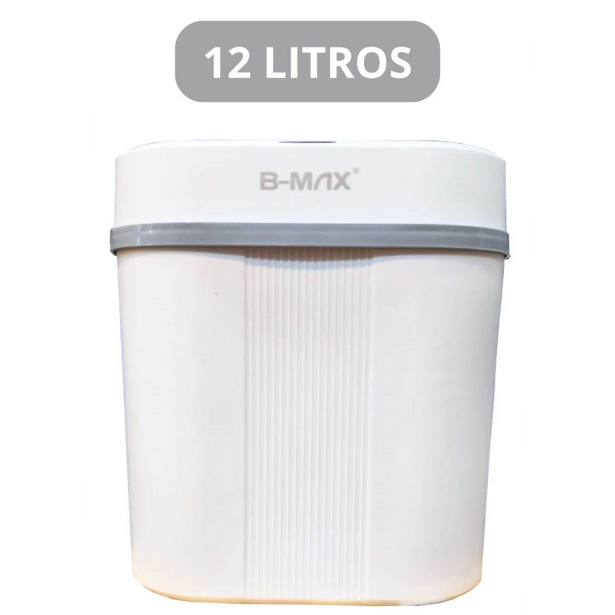 Lixeira Inteligente com Sensor 12L Branca