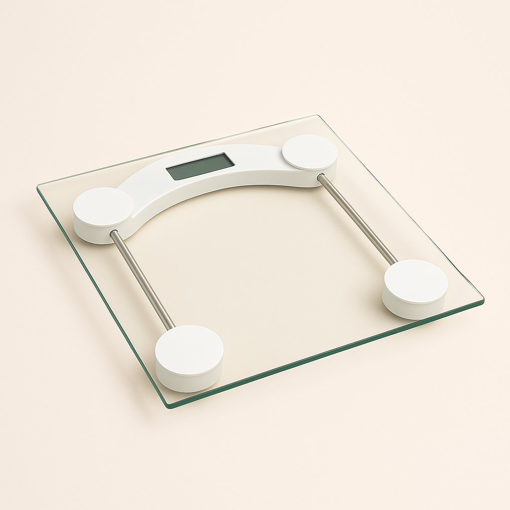 Balança Digital de Vidro Temperado – Capacidade 180kg