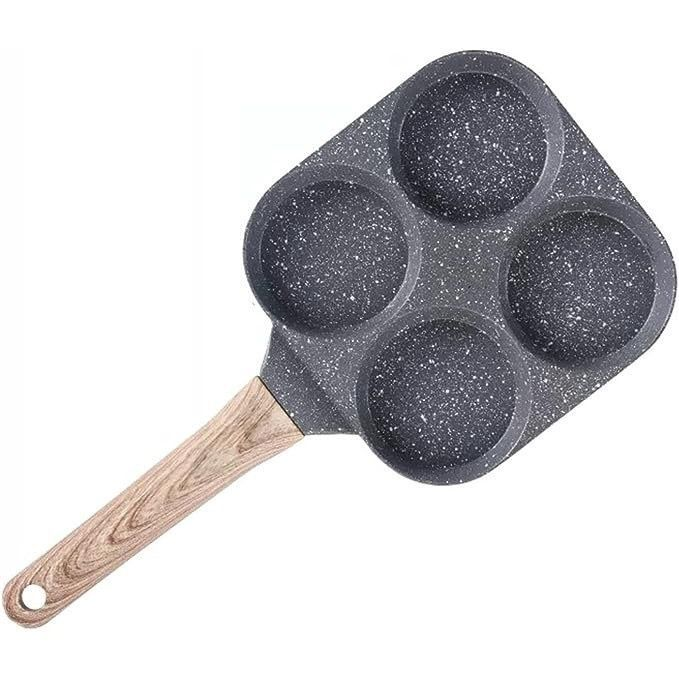 Frigideira 3 ou 4 Divisórias Antiaderente Pedra