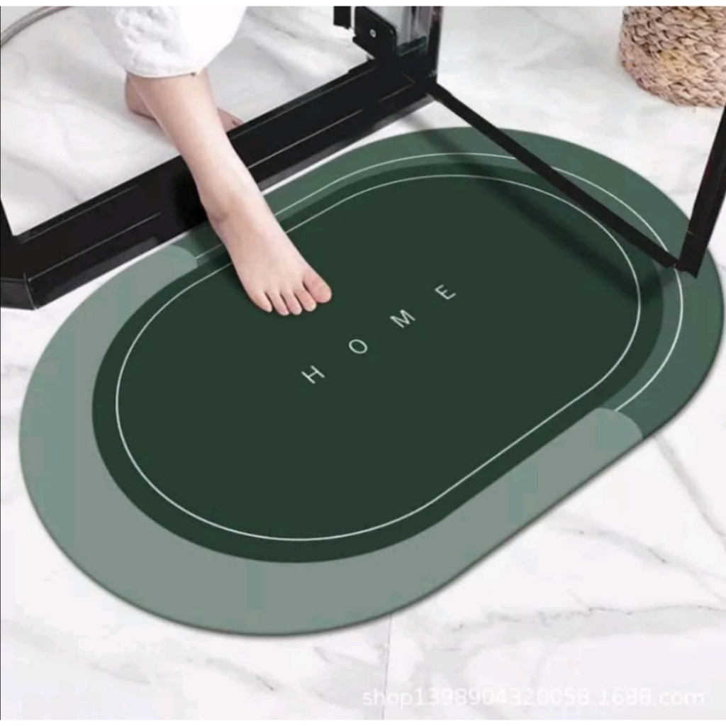 Tapete Banheiro Antiderrapante 60x40cm – Secagem Rápida