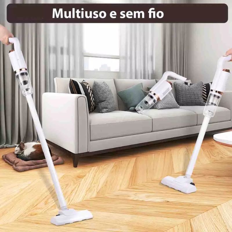Aspirador Portátil Sem Fio – Multifuncional