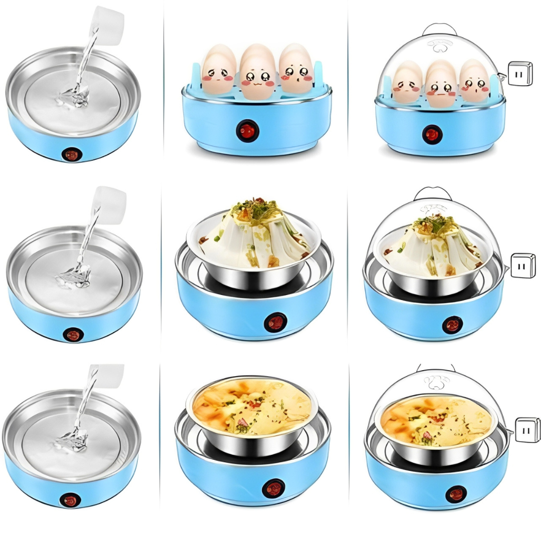 Cozedor de Ovos Elétrico Egg Cooker 110V