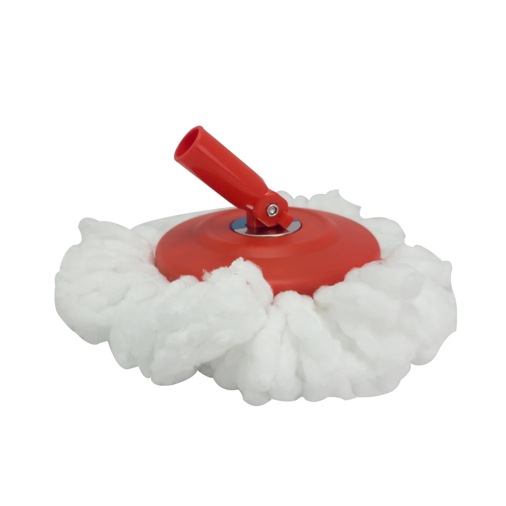 Mop Giratório 360° Inox Kaza Clean 9L - Vermelho