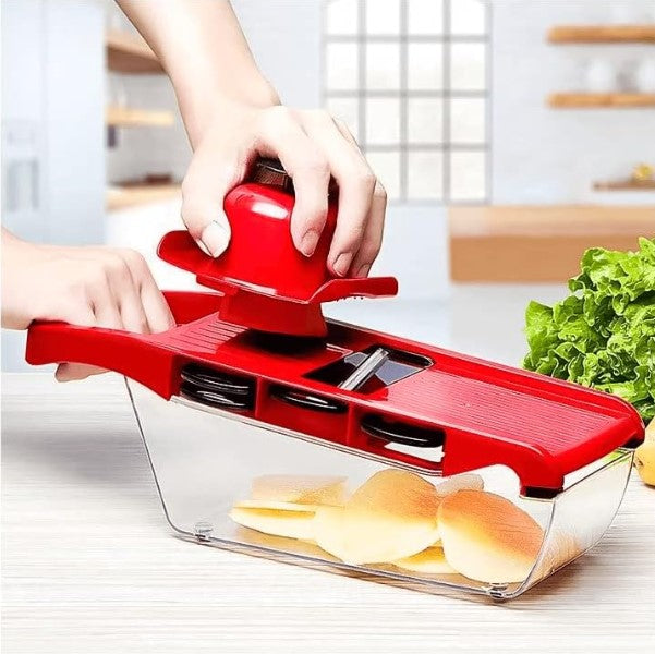 Cortador de Legumes e Fatiador de Frutas em Aço Inoxidável – Flexcut