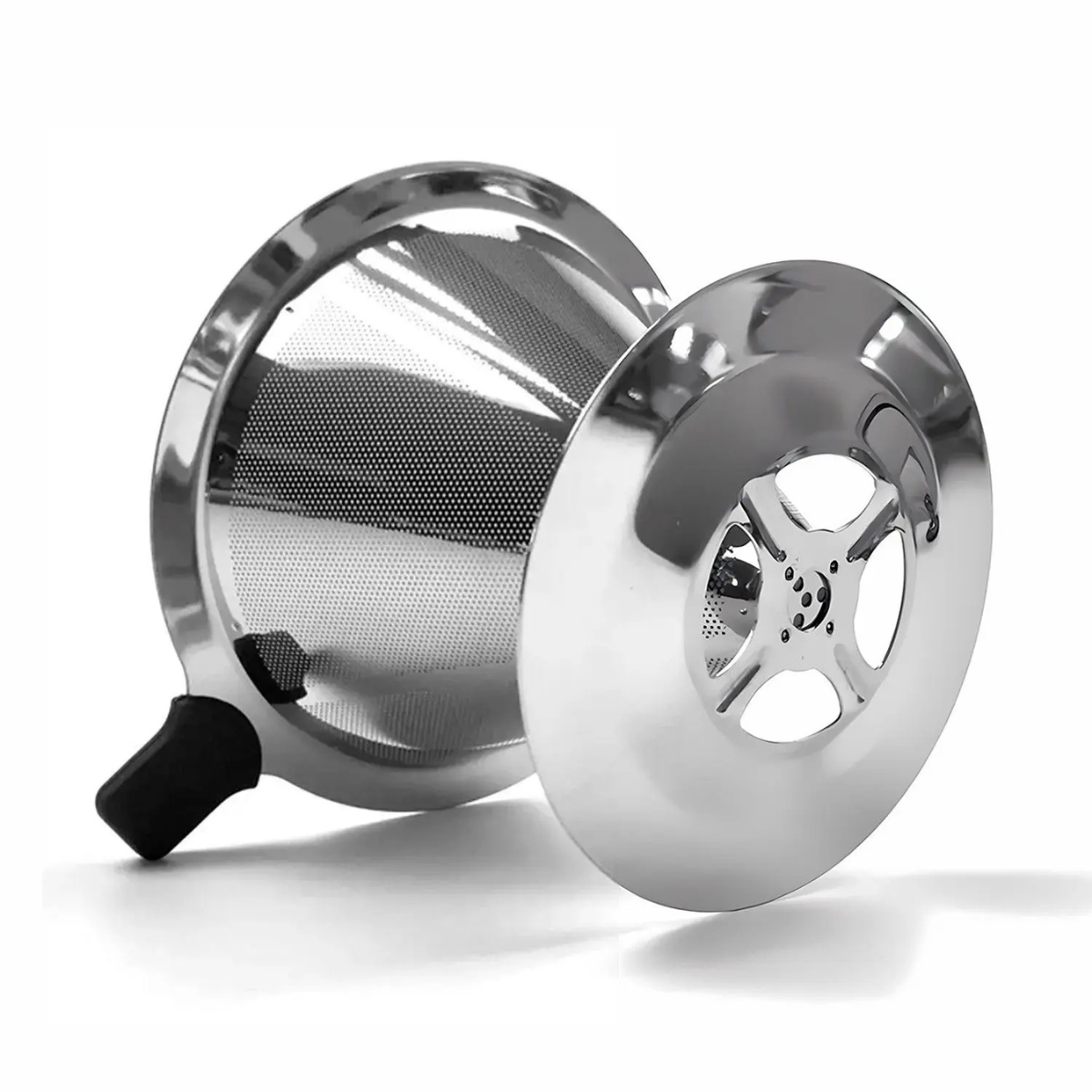 Coador de Café Aço Inox Permanente – Reutilizável e Ecológico