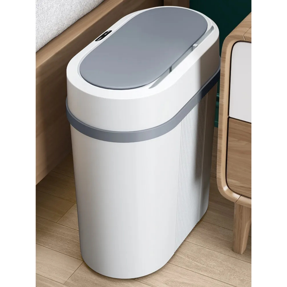 Lixeira Inteligente com Sensor 12L Branca