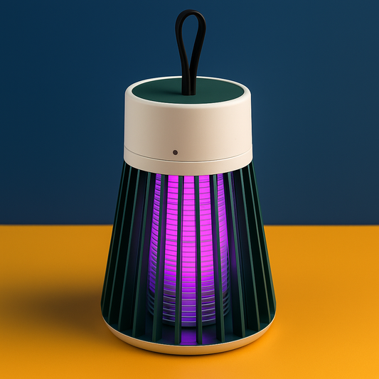 Repelente Elétrico UV com Grade de Alta Tensão – Portátil com Cabo USB