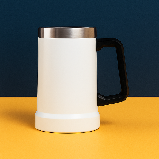 Caneca Térmica De Cerveja 709ml Branco