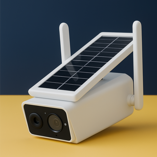 Câmera Solar Wi-Fi Segurança Full HD com Visão Noturna