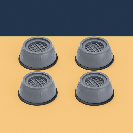 Suporte Antirruído 4pcs para Máquina de Lavar e Móveis
