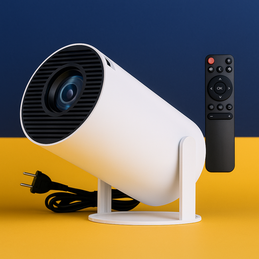 Projetor Portátil Smart | Wi-Fi Bluetooth