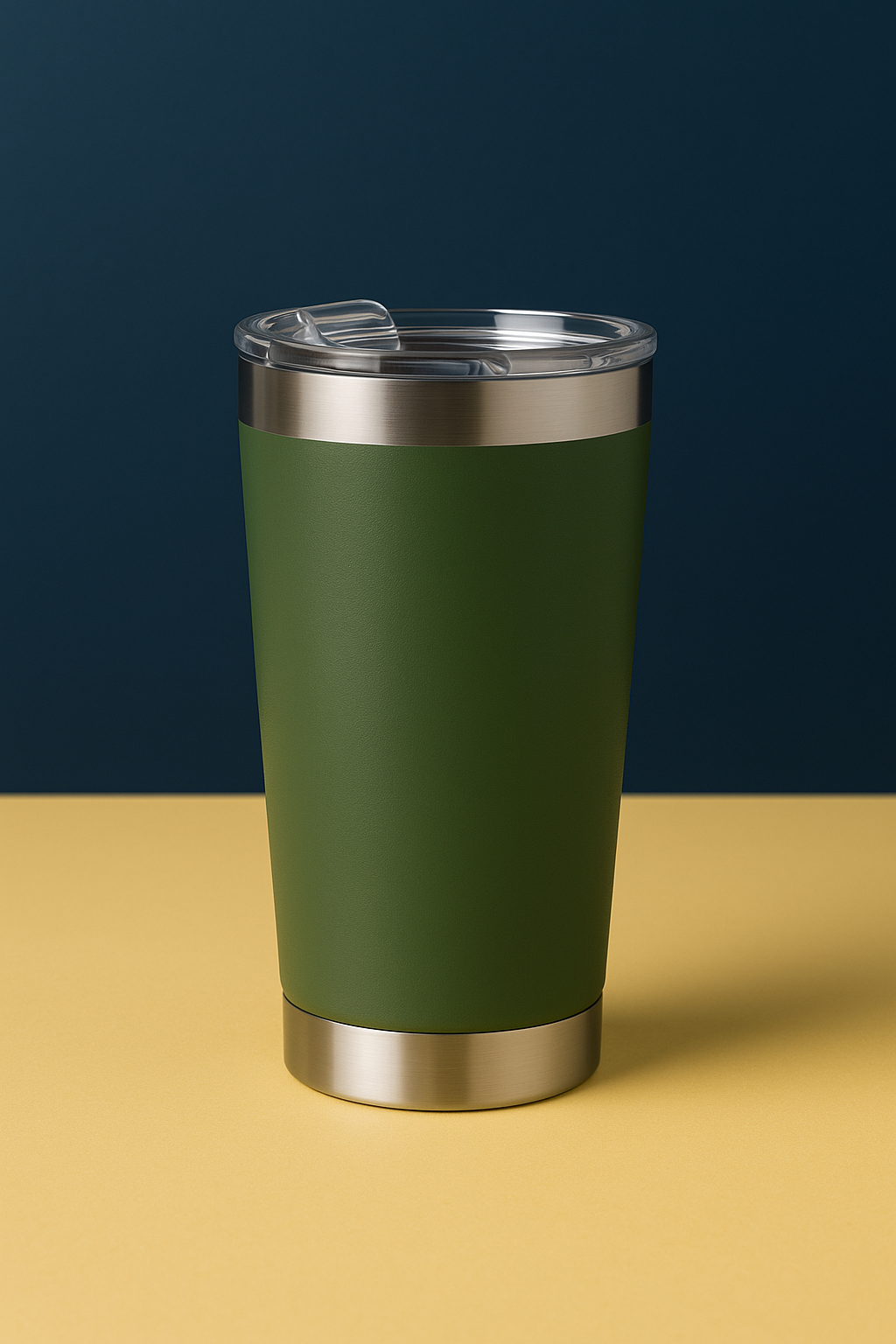 Copo Tampa com Abridor 473ml - Verde Militar