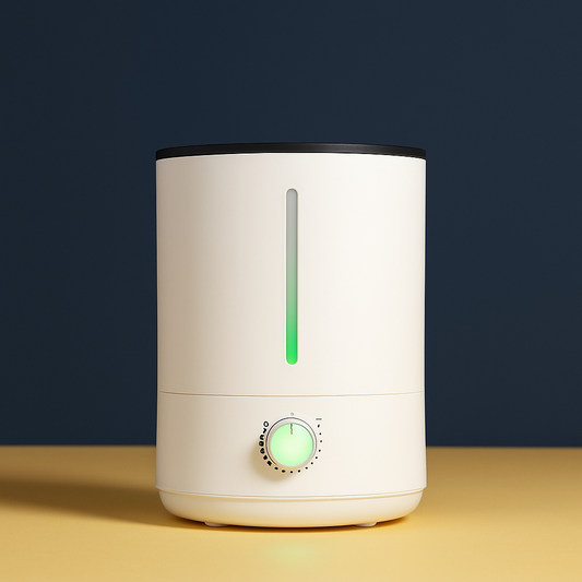 Difusor de Aromas 4L com LED, Bicos Direcionais e Compartimento para Óleos Essenciais