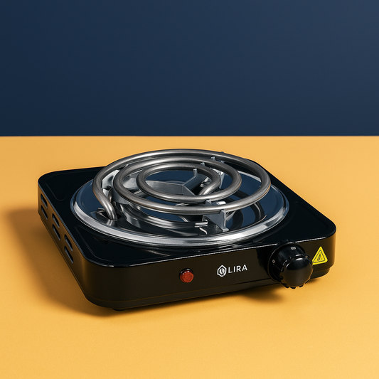 Mini Fogão Fogareiro Espiral Elétrico Portátil 1 Boca