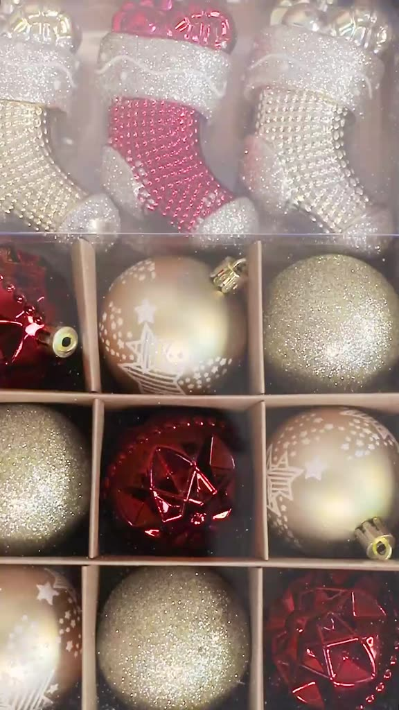 Kit 70 Bolas decoração de natal árvore pendente bolinhas enfeites natalinos casa pisca pisca led