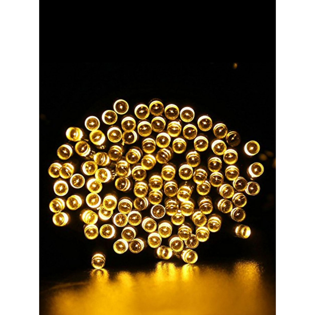 Cordão Pisca Pisca Natal 100 Leds 10m 8 Funções Varias Cores 110v 220v