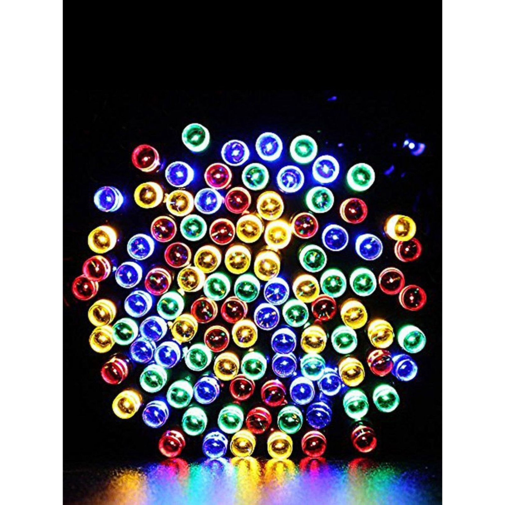 Cordão Pisca Pisca Natal 100 Leds 10m 8 Funções Varias Cores 110v 220v