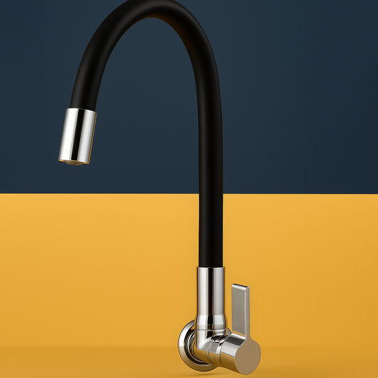orneira Flexível Multiuso BM-F1053 em aço inoxidável 304 com abertura 1/4 de volta.